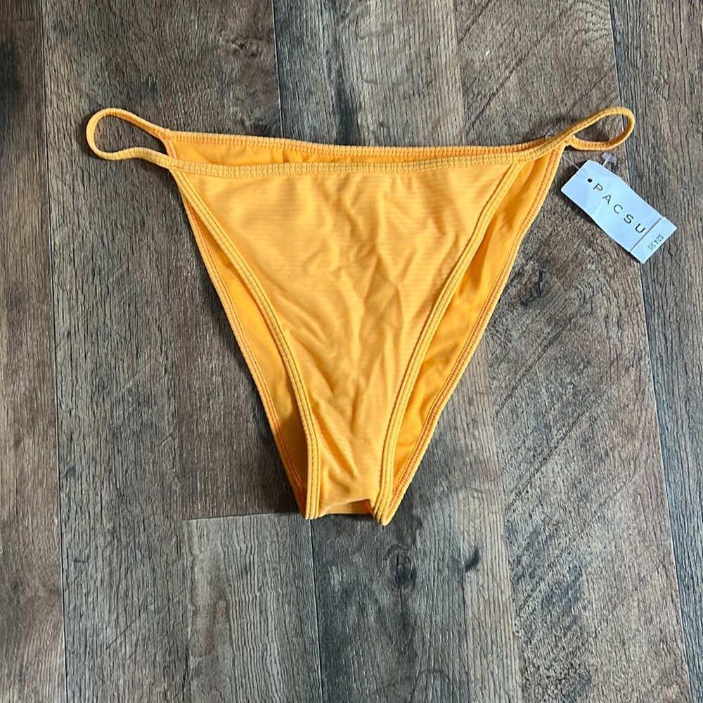 Orange swimsuit